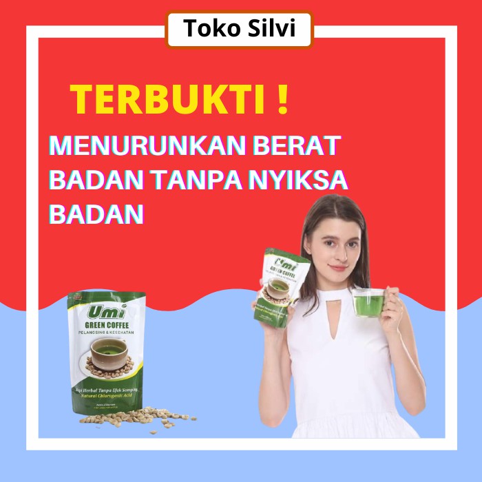 UGC UMI GREEN COFFEE COFFE HERBAL PELANGSING BADAN