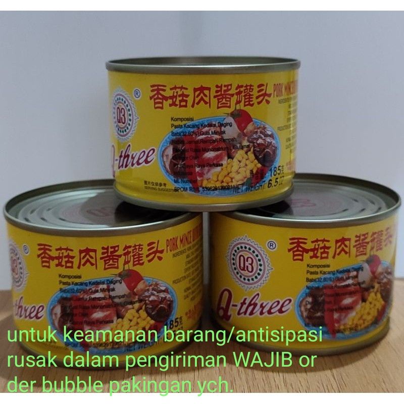 

Pork mince with bean paste/bak ciu