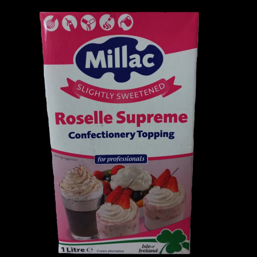 

Millac Rossele Supreme Whipping Cream 1L(Khusus Gosend/Grabsend)