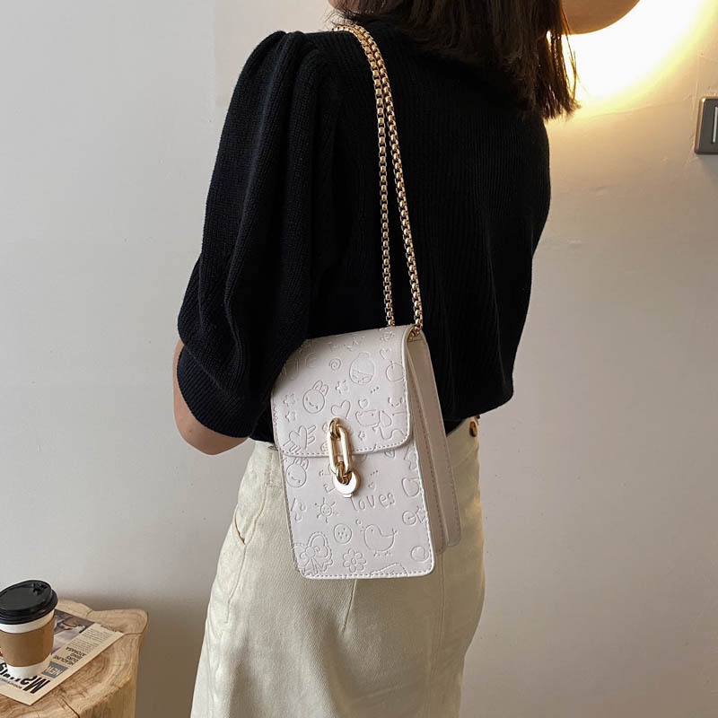 Tas Selempang Wanita Import Premium - Tas HP Selempang Wanita Import Terbaru - Tas Handphone Selempang Wanita Import - Tas HP Fashion Korea Import - Tas Selempang Mini Import Terbaru Kekinian - Tas Viral Tiktok Terbaru - Tas Wanita Import - SL71