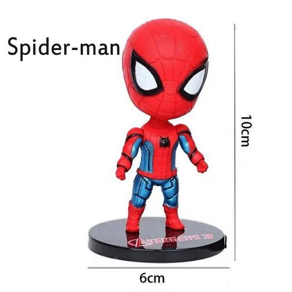 Figure Spiderman Bahan Kue 10cm Kue Birthday DEKORASI KUE ULANG TAHUN ANAK DEKORASI KUE BIRTHDAY NEW