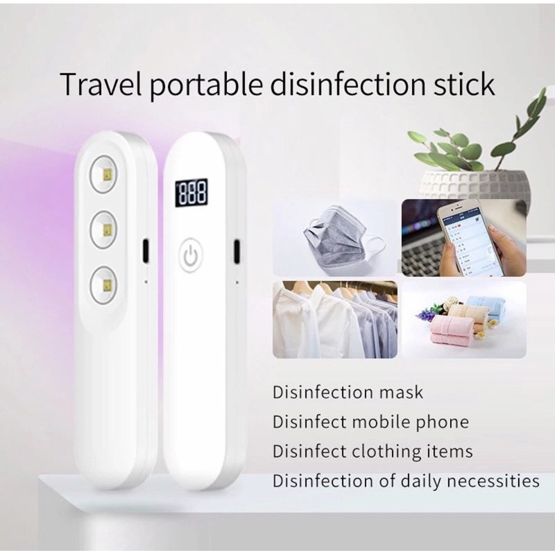 LUFT UVC PORTABLE POCKET STERILIZER DISINFEKTAN ANTI VIRUS