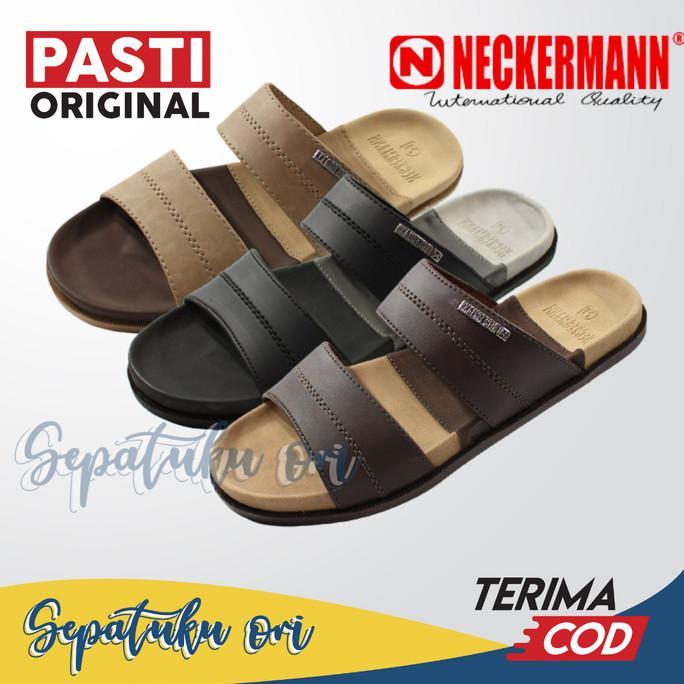 Sandal Slop Neckerman Kansas Original Sendal Selop Casual Pria Dewasa