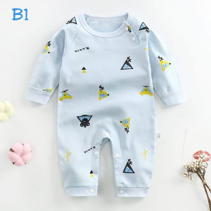 AN-39 Jumper bayi / Romper bayi / Baju Kodok Bayi panjang