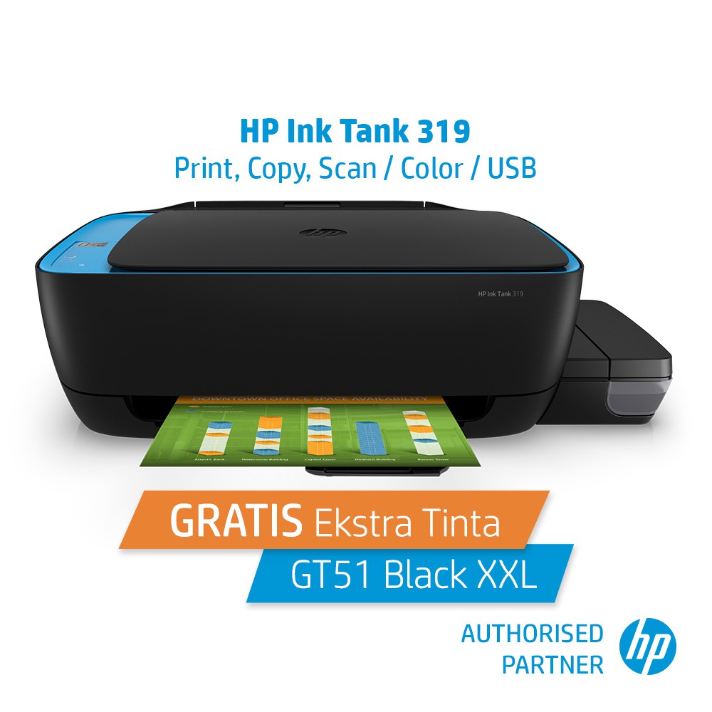 Hp ink tank 319 есть ли wifi