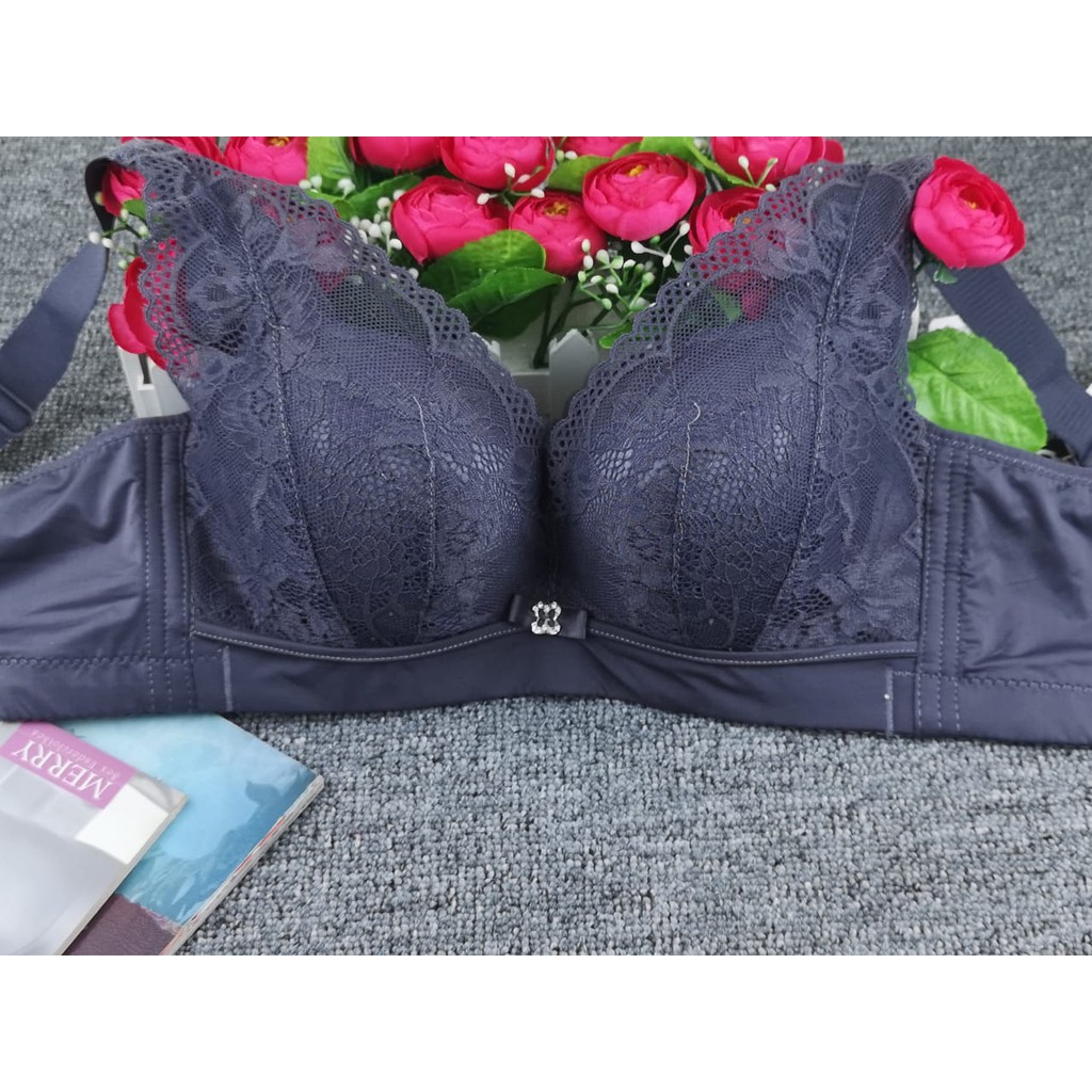 Bra/BH Wanita Import 2193 / 1938 Busa Tipis Ada Kawat Kain Lembut