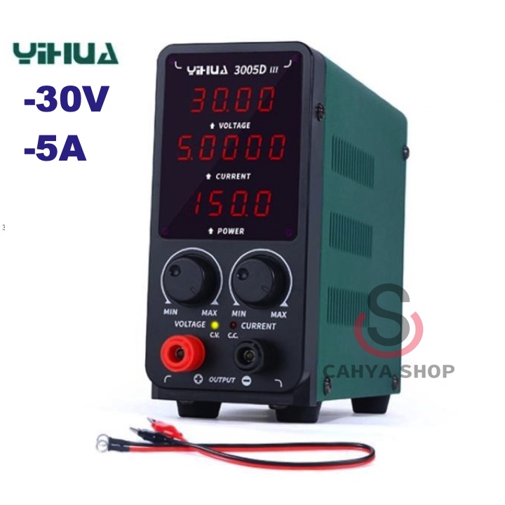 YIHUA 3005D-III 30V 5A DC Power Supply Adjustable 4 Digit Original