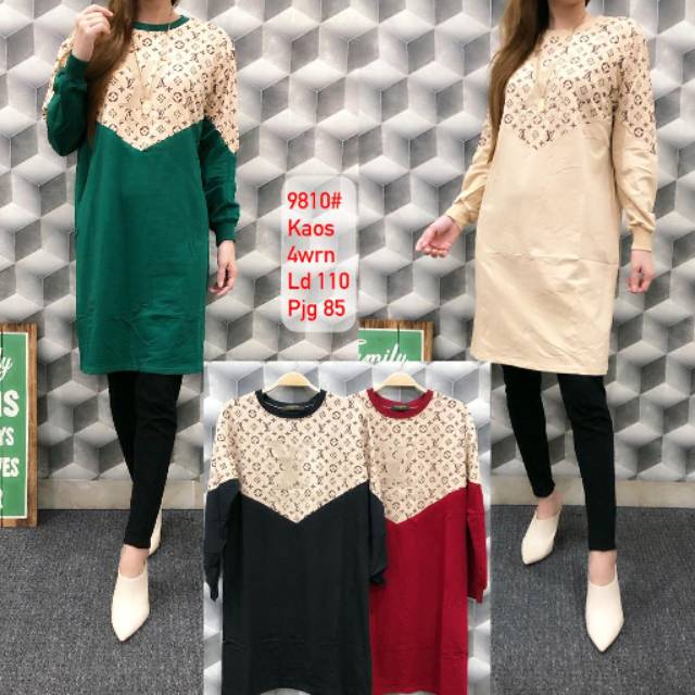TUNIK KAOS IMPORT LV