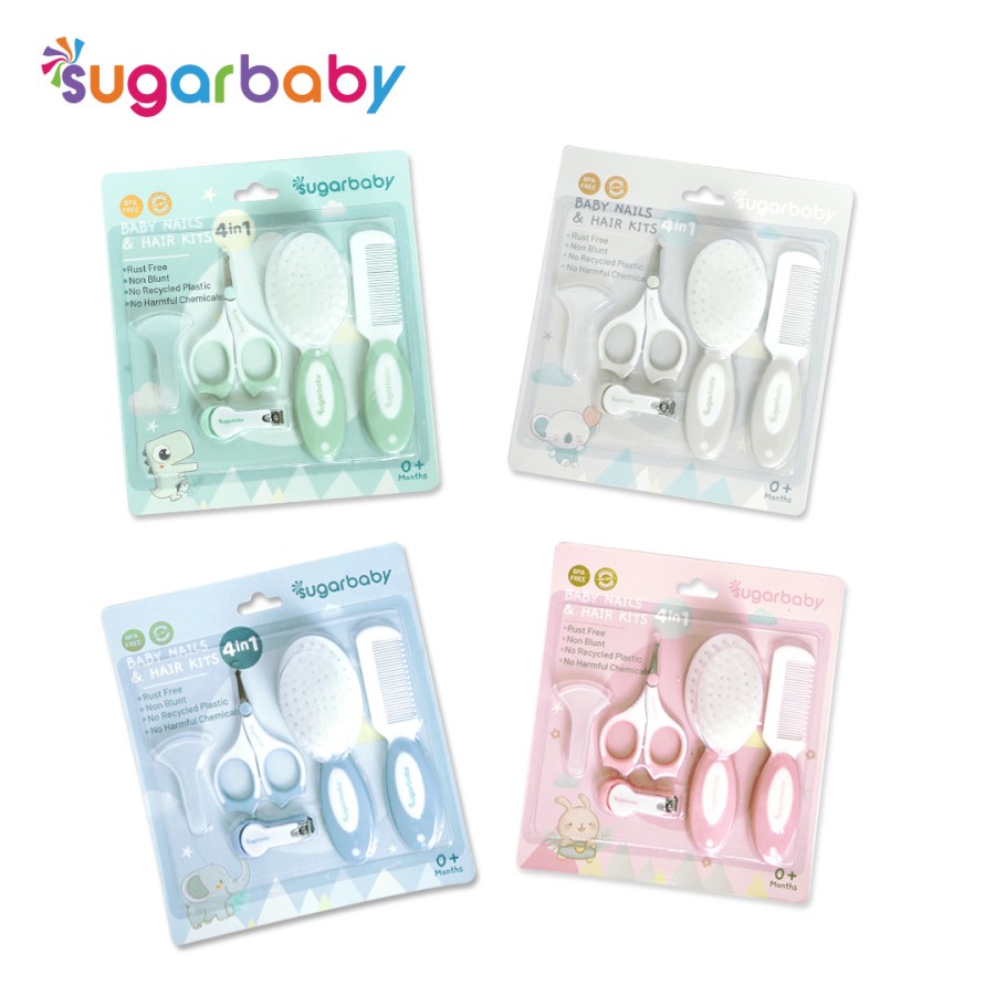 Sugar Baby 4 In 1 Baby Nails and Hair Kits