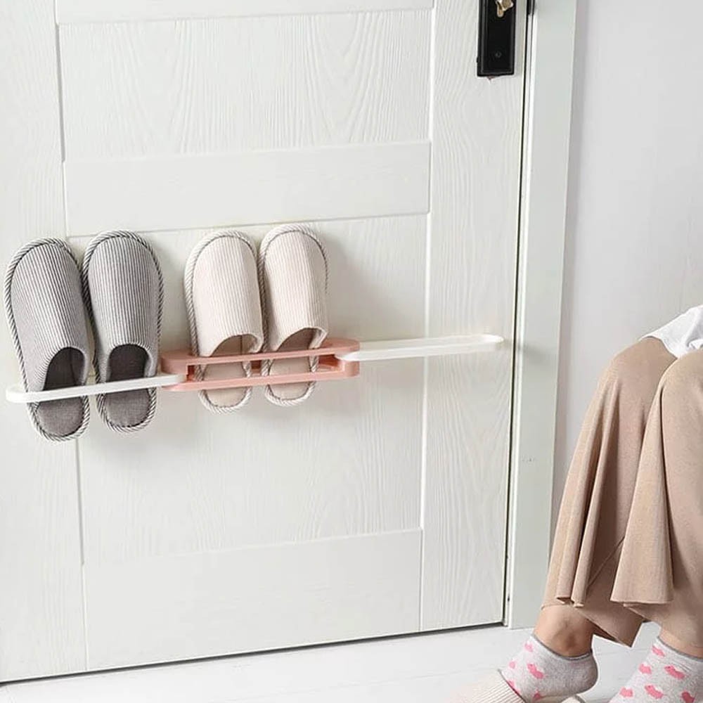 Rak Sendal Minimalis - Gantungan Tempat Sendal Rotary Slipper Rack