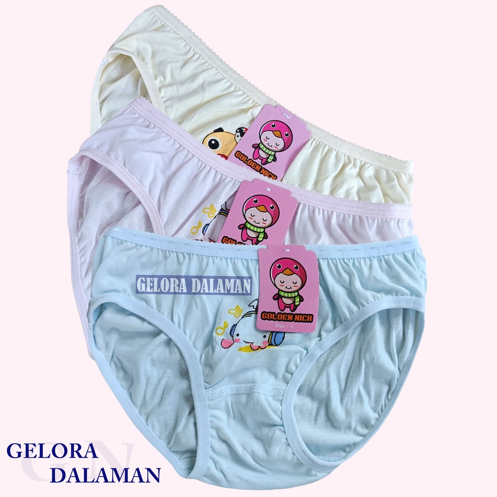 6Pcs Celana Dalam Anak Perempuan Pakaian Dalam  Anak Cewek