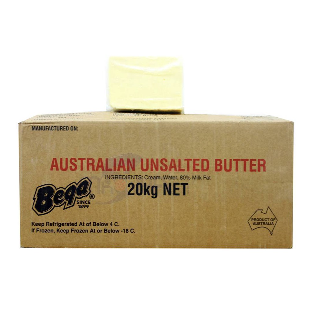 

Mentega Tawar / Butter Unsalted 500 Gram Bega