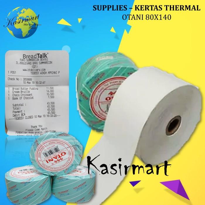 

Otani 80X140 | Kertas Struk Thermal Atm Outside 79X140 Merk Otani