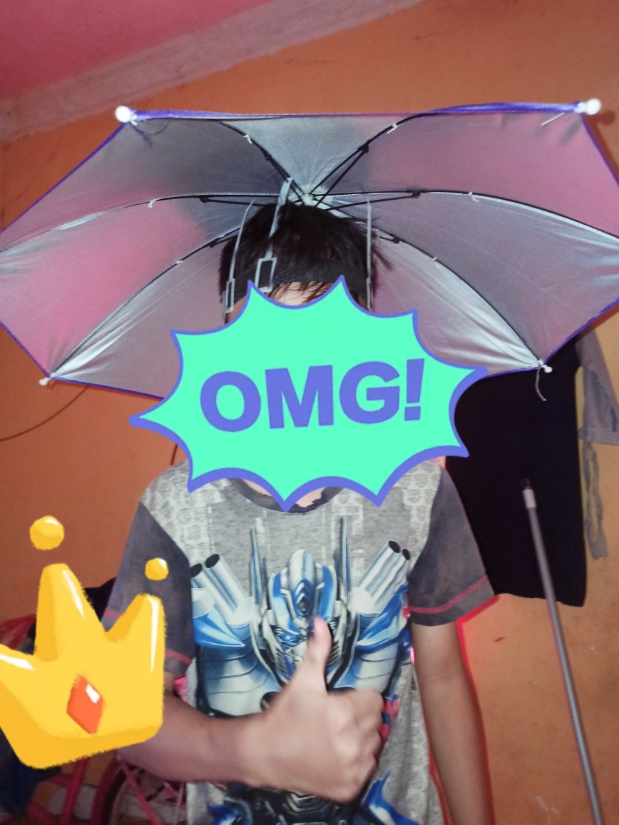 Payung Topi Dewasa / Payung Mancing / Payung Kepala