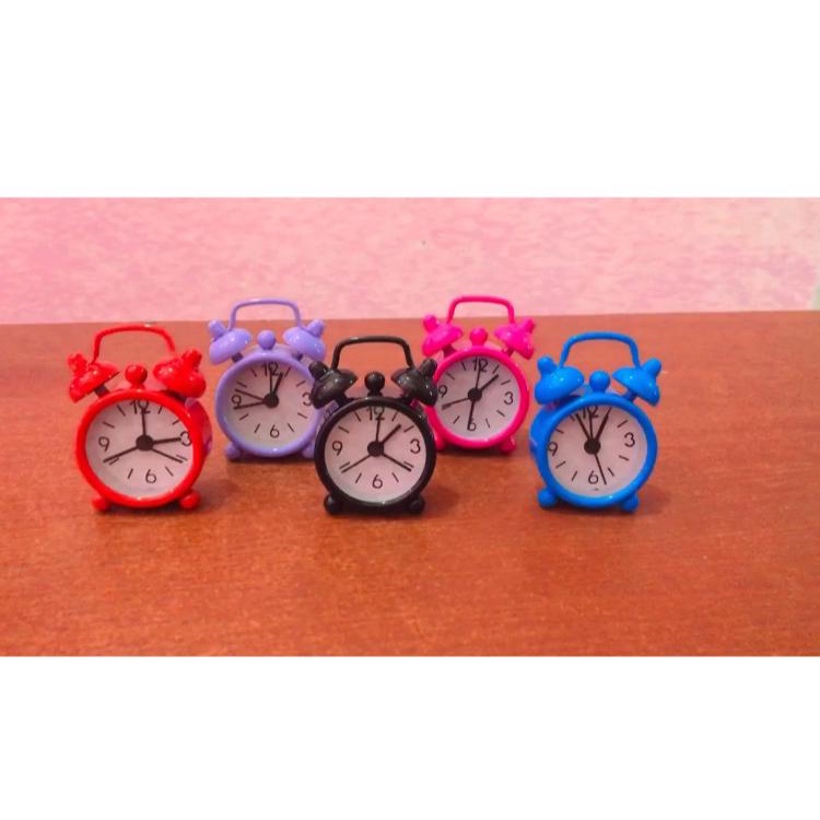 Trend-Mini Cute Alarm Clock / Jam Alarm Mini Lucu / Jam Weker