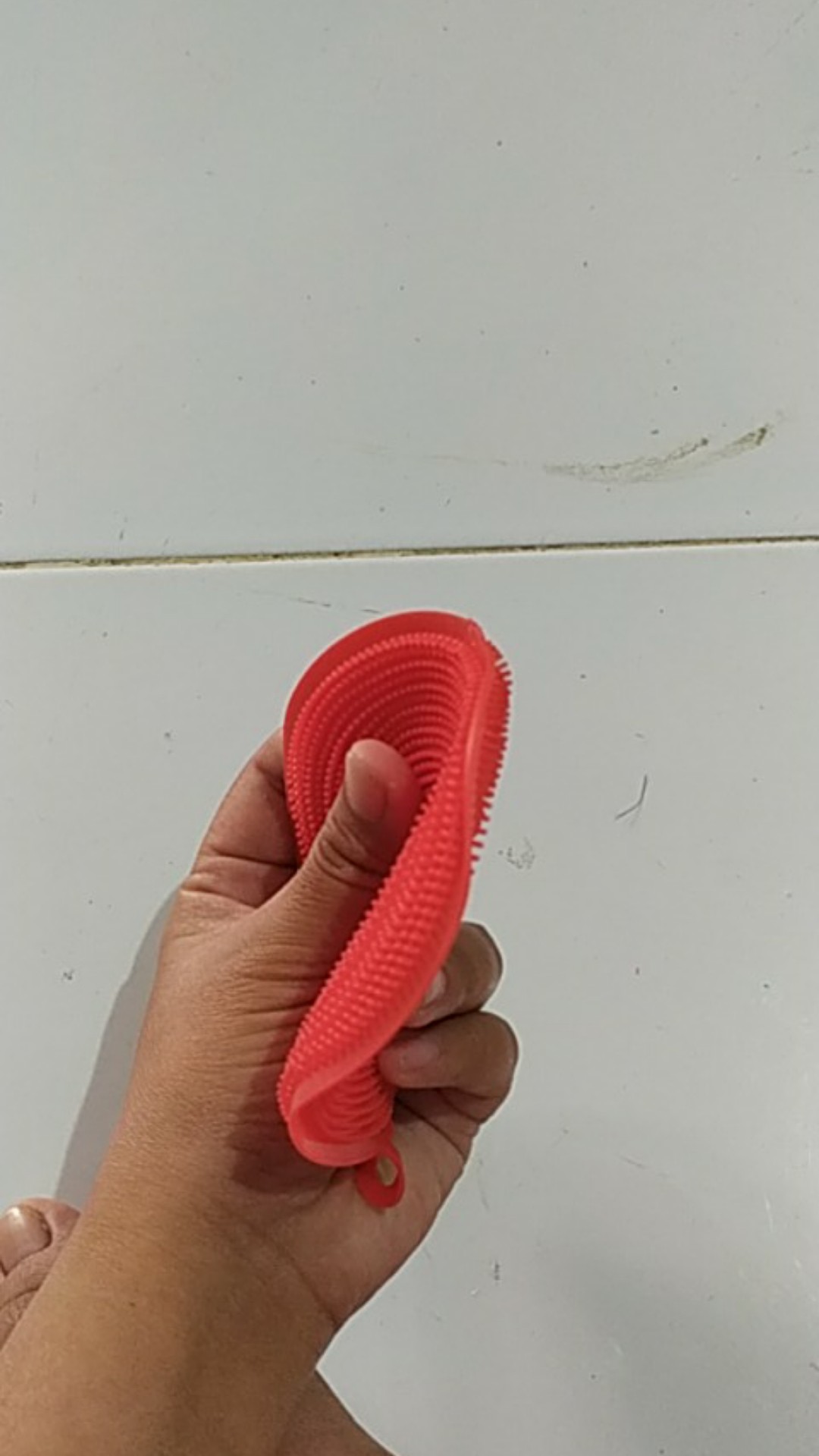 Spons Cuci Piring Anti Bakteri Silicone Silikon Karet