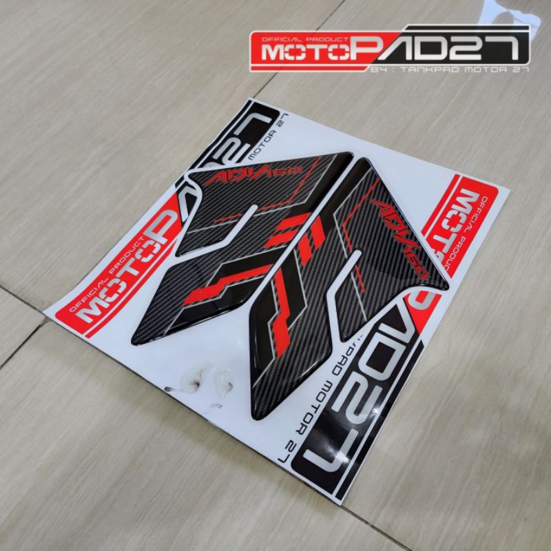 STIKER STICKER BODY SAMPING DEPAN HONDA ADV 160 resin PREMIUM