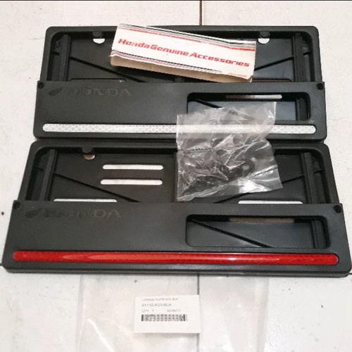 Tempat dudukan plat nomor semua motor TEMPAT PLAT NOMOR ALL MOTOR UNIVERSAL HONDA YAMAHA SUZUKI KAWASAKI SET DEPAN BELAKANG