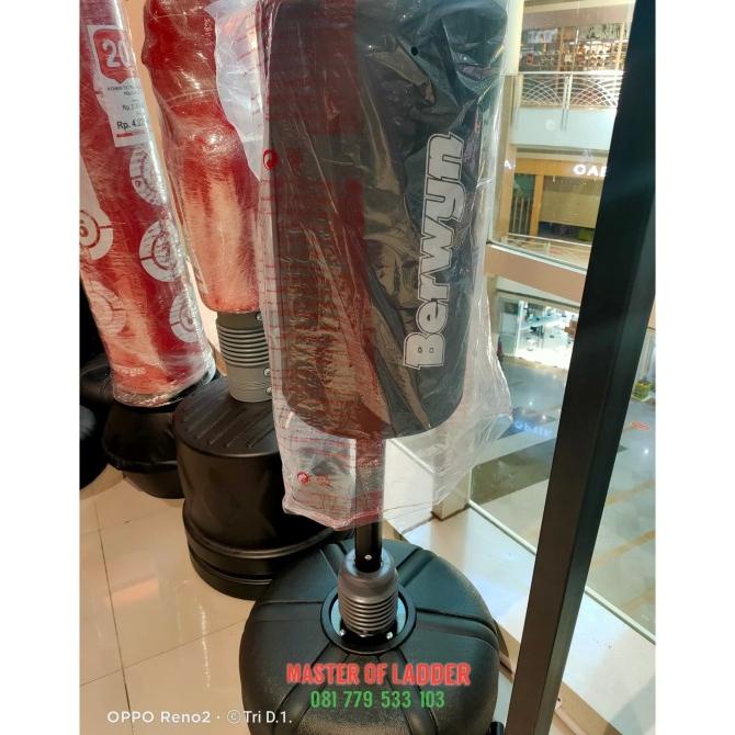 Berwyn Samsak Tinju Berdiri Adjustable/Heavy BoxingTinggi Bisa Diatur