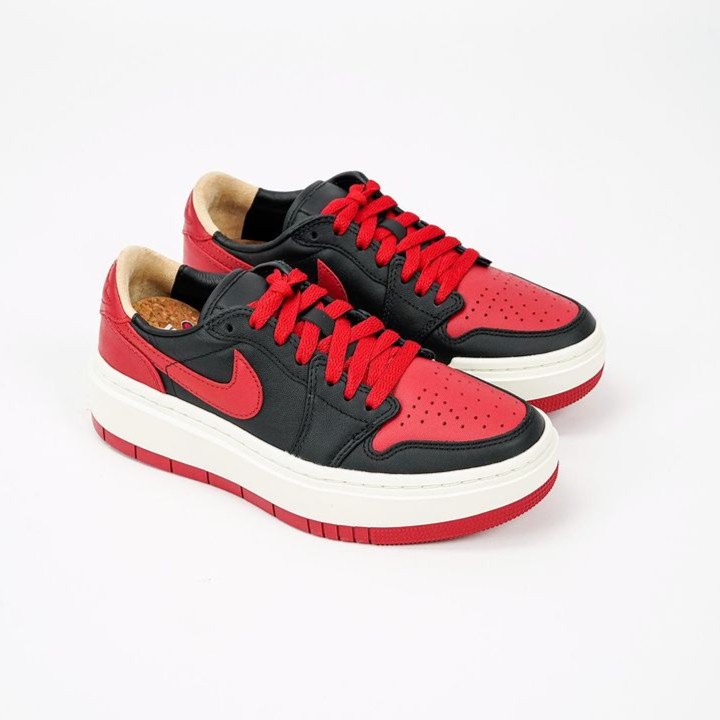 JORDAN 1 LOW LV8 BRED (100% Authentic)