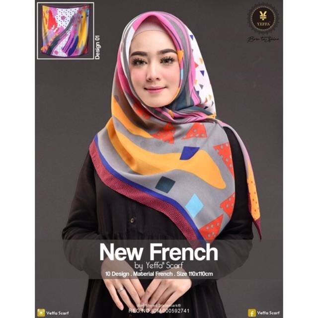 New french by yeffa scarf