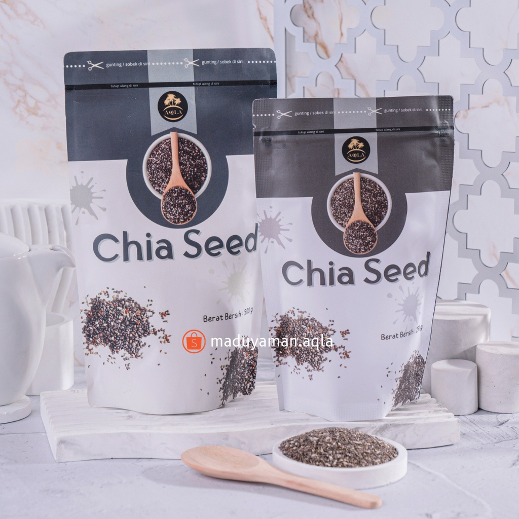 

Chia Seed Mexico Chia Seed Organik Biji Chia Hitam Original Black Seed Biji Hitam Natural Super Food