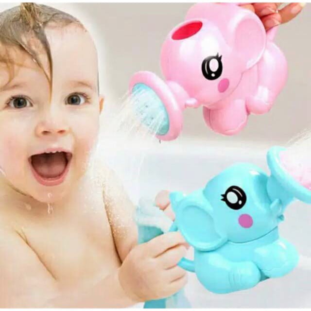 ~ PIYOSHI08 ~ Mainan Anak Bayi Mandi Sprinkle Motif Gajah Lucu Baby Elephant Shower Toys MA08