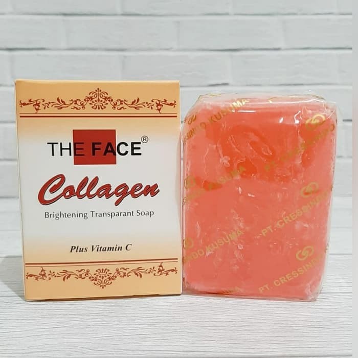 THE FACE SABUN COLLAGEN BRIGHTENING TRANSPARAN SOAP