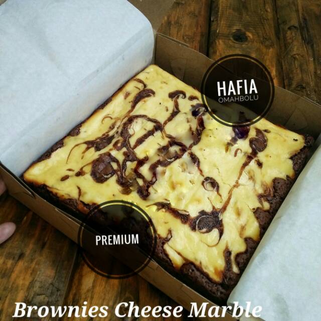 

Brownies Cheese Marble Large Size 20*20