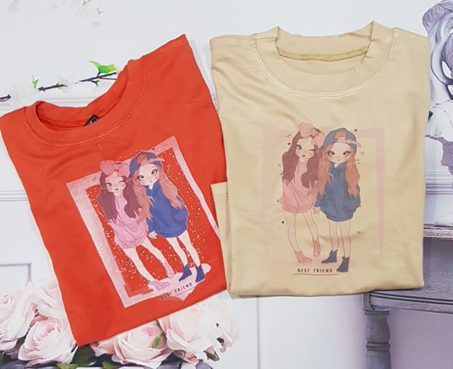 Kaos Oblong Anak Perempuan