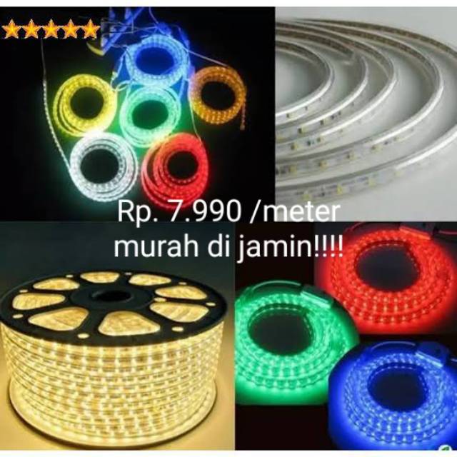 Lampu selang led strip 5050 lampu hias
