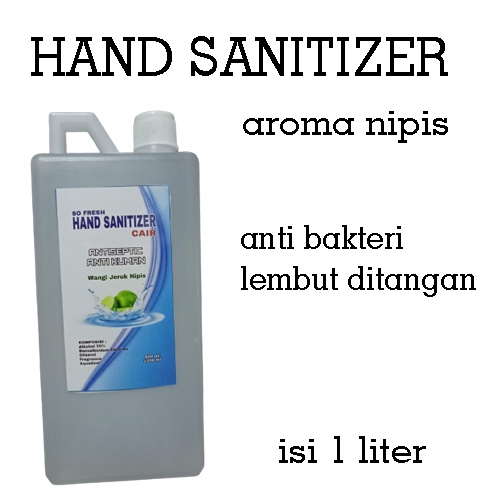 HAND SANITIZER ISI 1 LITER AROMA NIPIS