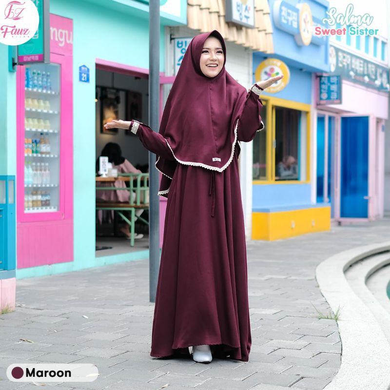 Gamis set Fauz Hijab