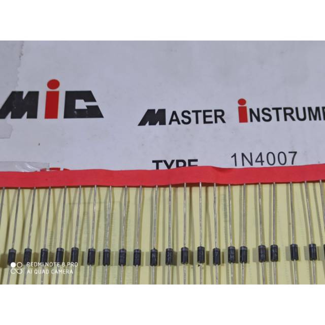 Dioda 1 ampere IN4007