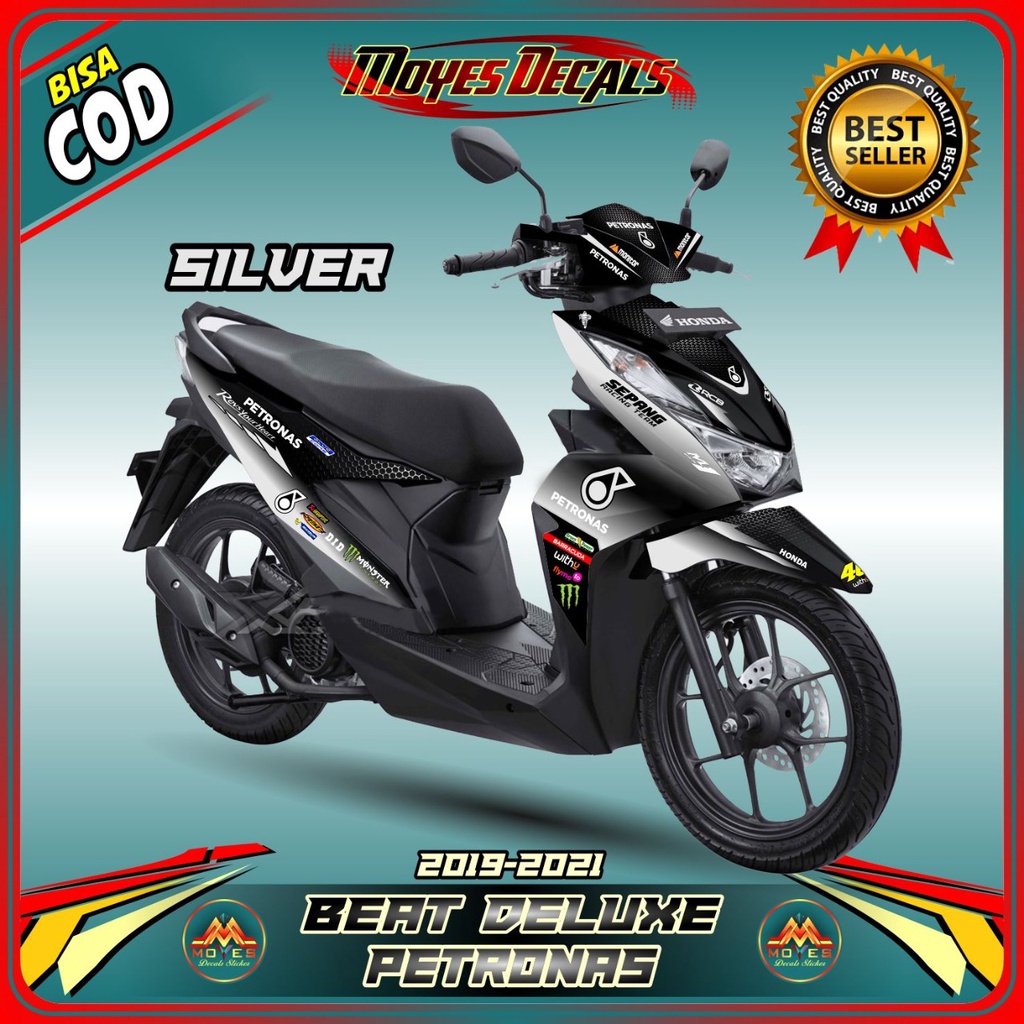 decal beat deluxe stiker decal motor beat deluxe stiker motor honda beat deluxe full body - spec C