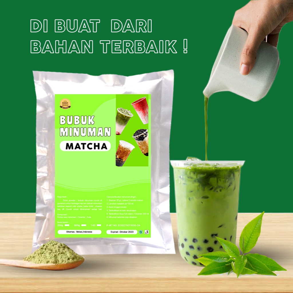 BUBUK MINUMAN RASA TEH 1KG / BUBUK MINUMAN BOBA 1KG / SERBUK MINUMAN ANEKA RASA 1KG / BUBUK MINUMAN KEKINIAN 1KG / SERBUK MINUMAN BOBA 1KG