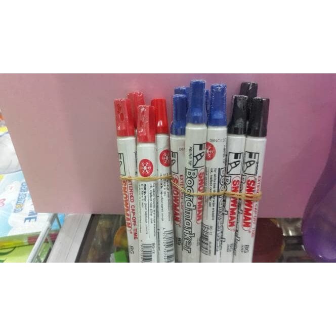 

SNOWMAN BOARDMARKER BG-12 / SPIDOL WHITEBOARD