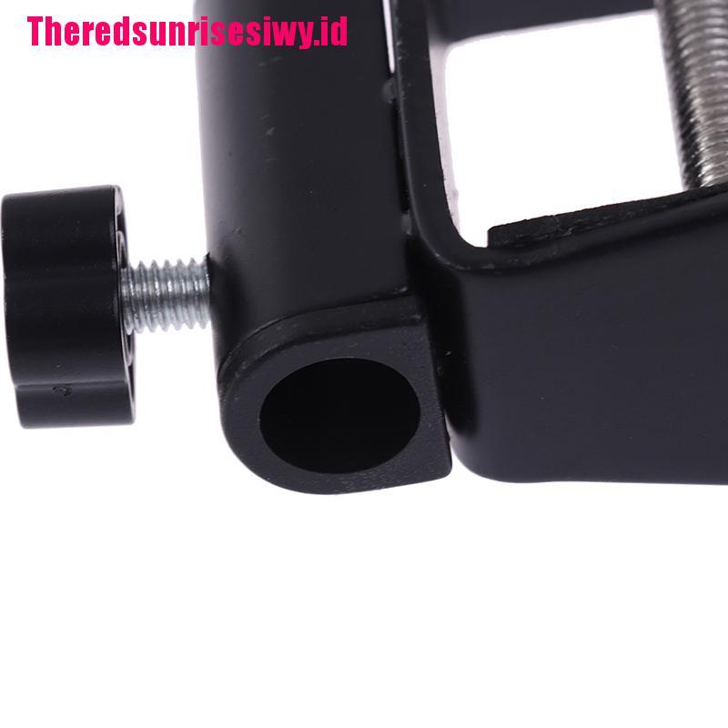 【Theredsunrisesiwy.id】1Pc Cantilever Bracket Clamp Holder Metal Desk Lamp Clip Fittings Base Hose