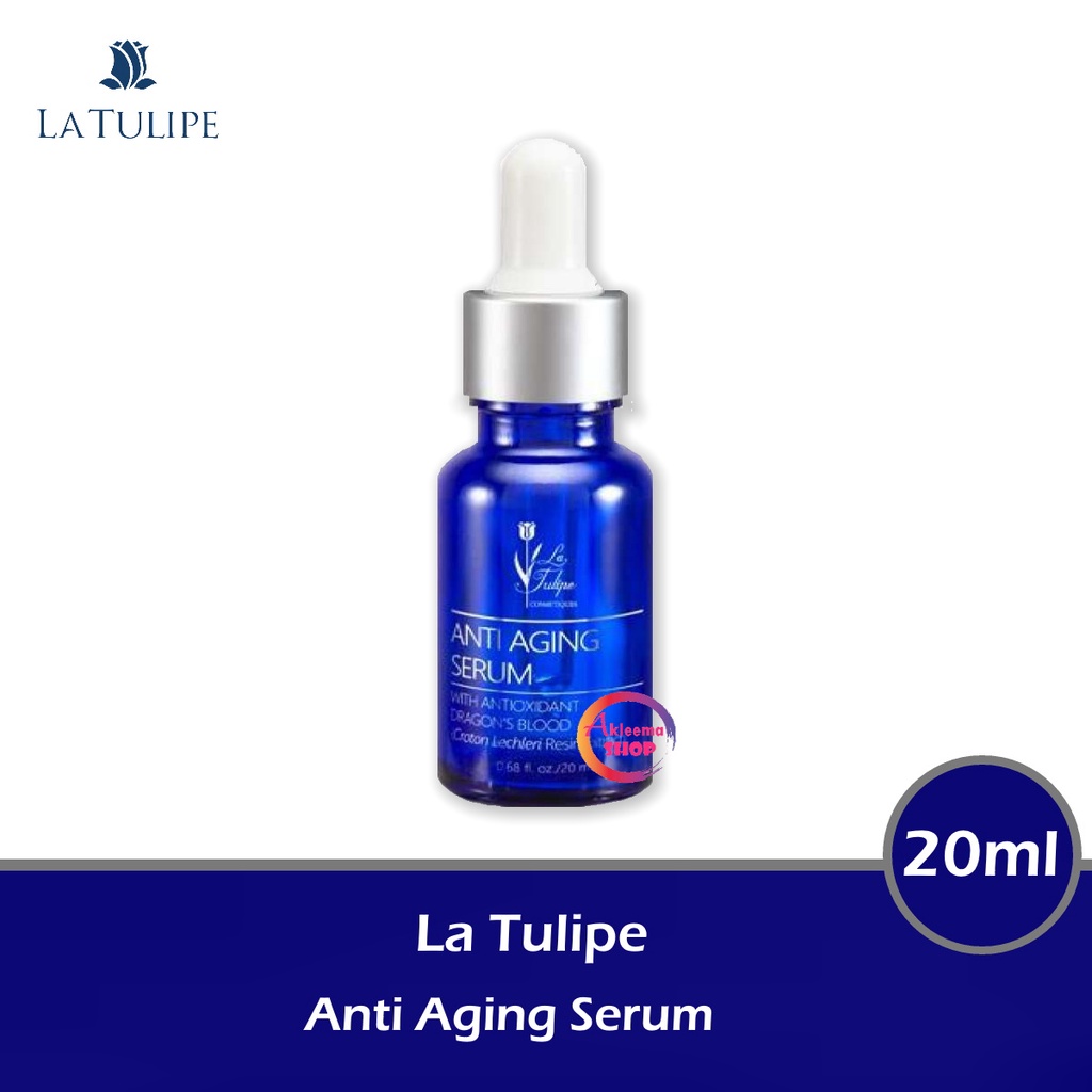 Paket La Tulipe Anti Aging Series (Day Cream 25 gr + Serum 20 mL + Night Cream 25 gr + Firming Eye Treatment 10gr)