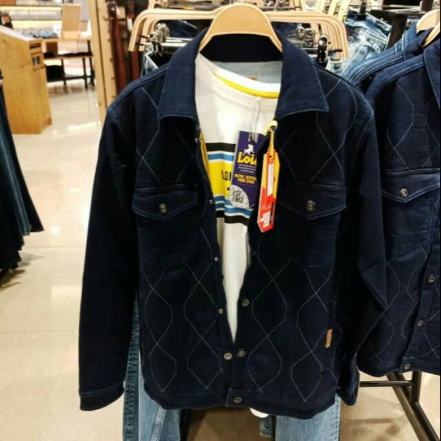 Lois jeans jaket lois original pria