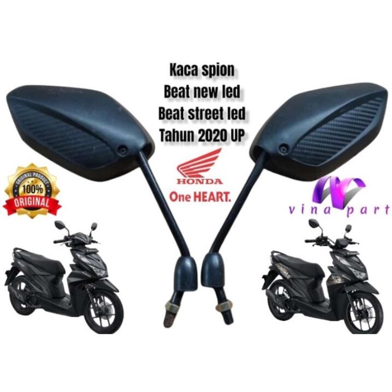 SPION MODEL HONDA BEAT NEW LED BEAT STRET LED 2020 STANDAR HITAM VARIASI CARBON