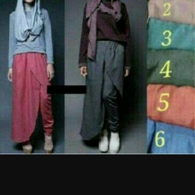 Celana Rok Zaskia Denim Layer Simple Me
