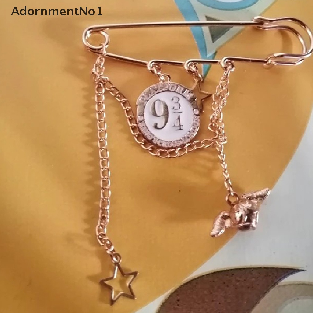(AdornmentNo1) Bros / Pin Desain Golden Snitch Untuk Aksesoris Pakaian / Sweater / Dress