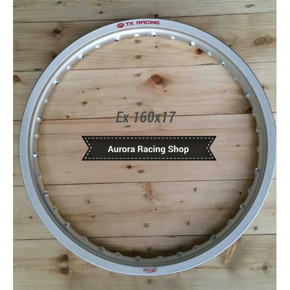 Velg TK Excel [Kulit Jeruk] 160x17 Warna Silver
