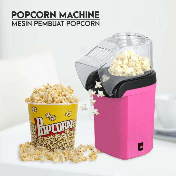 

POPCORN MAKER MINI MESIN ALAT PEMBUAT POPCORN - Popcorn Pink