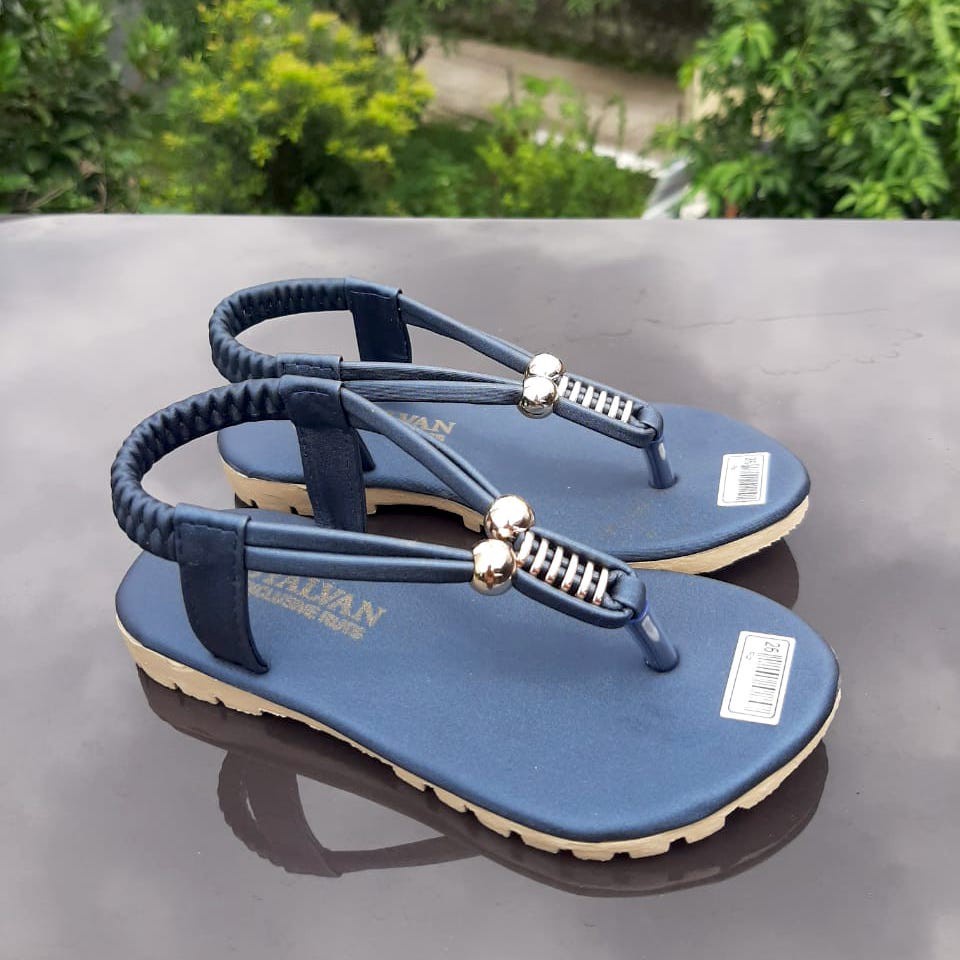 SDP10 Sandal Anak Perempuan Umur 6 7 8 9 tahun - Sandal tali anak Motif Spiral