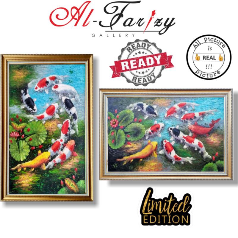 37 Gambar Lukisan Ikan Koi Unik Ikan Koi Media