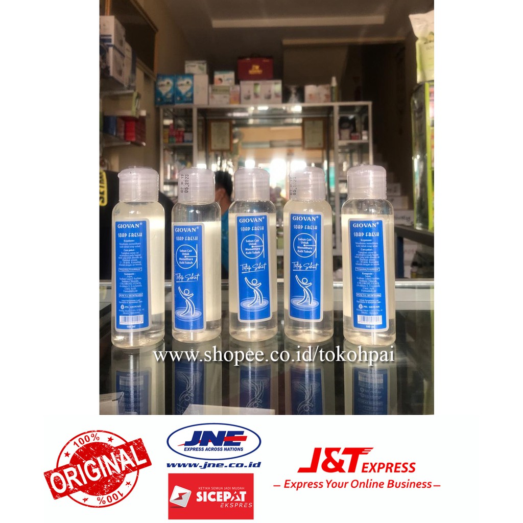 SABUN GIOVAN ANTISEPTIK BIRU 100 ML