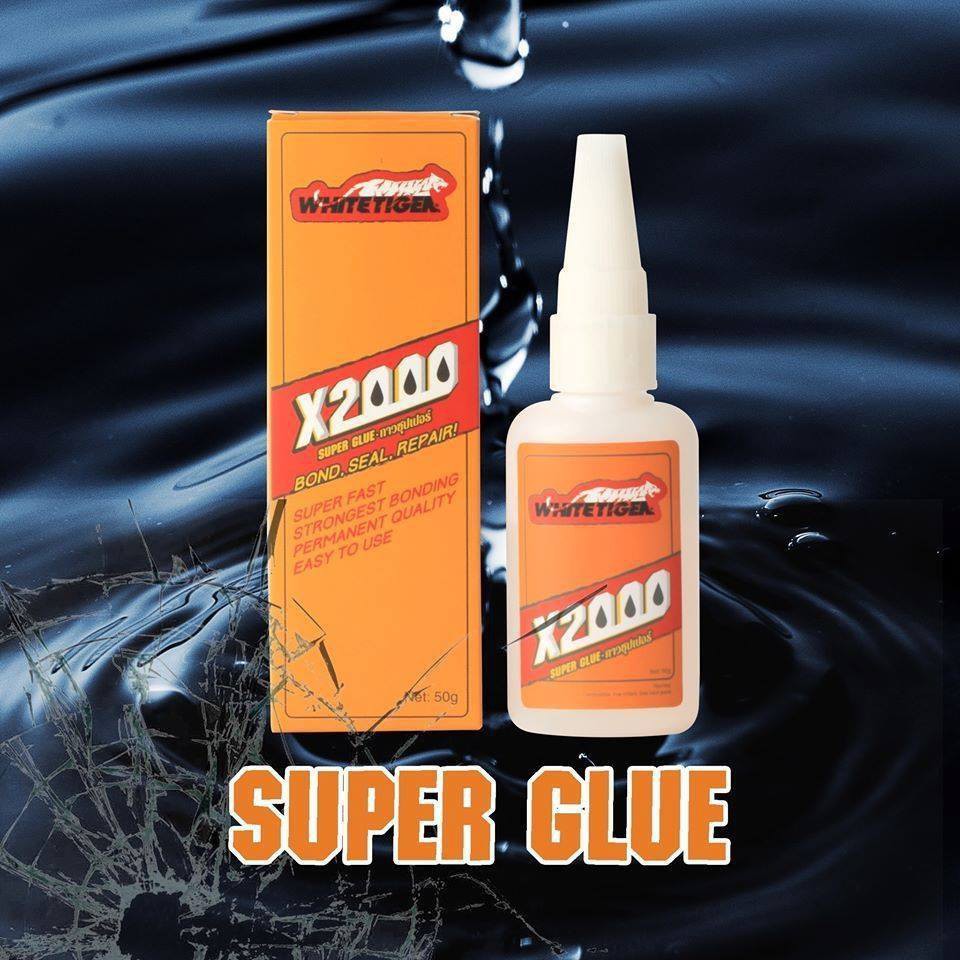 

SUPER GLUE WHITETIGER SERBA GUNA BELI 1 GRATIS 1