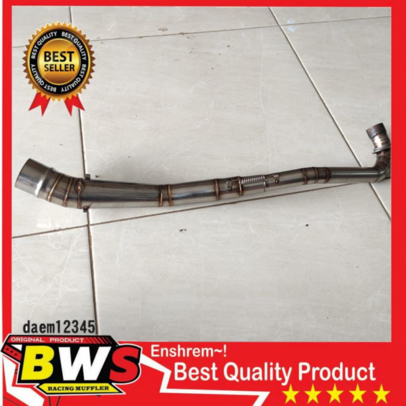 Pipa leher knalpot Supra x 125 Jupiter vega full stainless